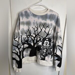 Disneyland Resort Halloween Pullover Sweatshirt - Mickey Mouse Haunted Woods